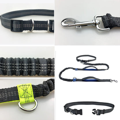 Leash Traction Rope Pet Dog Running Belt Elastic Hands Pull Dog