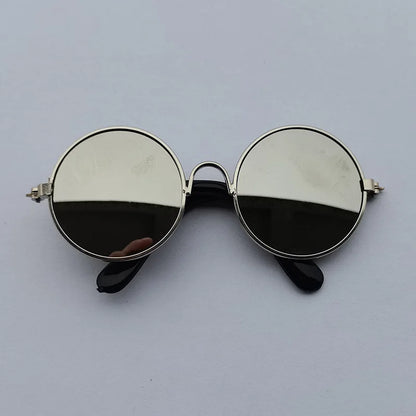 Lovely Vintage Round Cat Sunglasses Reflection Eye wear glasses