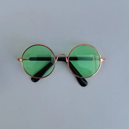 Lovely Vintage Round Cat Sunglasses Reflection Eye wear glasses