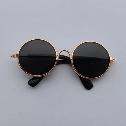 Lovely Vintage Round Cat Sunglasses Reflection Eye wear glasses