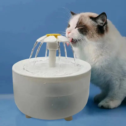 Pets Water Fountain Auto Filter USB Electric Mute Cat Drinker Bowl