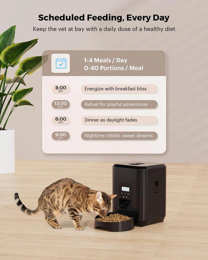 Smart Pet Feeder Automatic Cat Feeder Dog Slow Food Machine