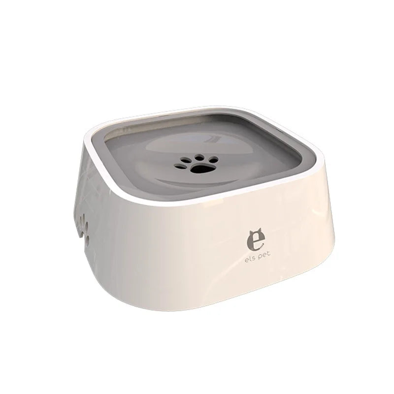 Dog Drinking Water Bowl Floating Non-Wetting Mouth Cat Bowl