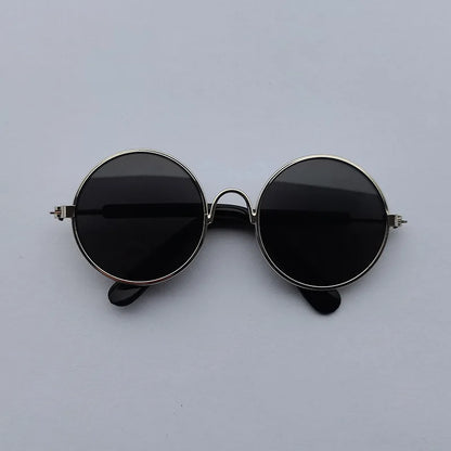 Lovely Vintage Round Cat Sunglasses Reflection Eye wear glasses