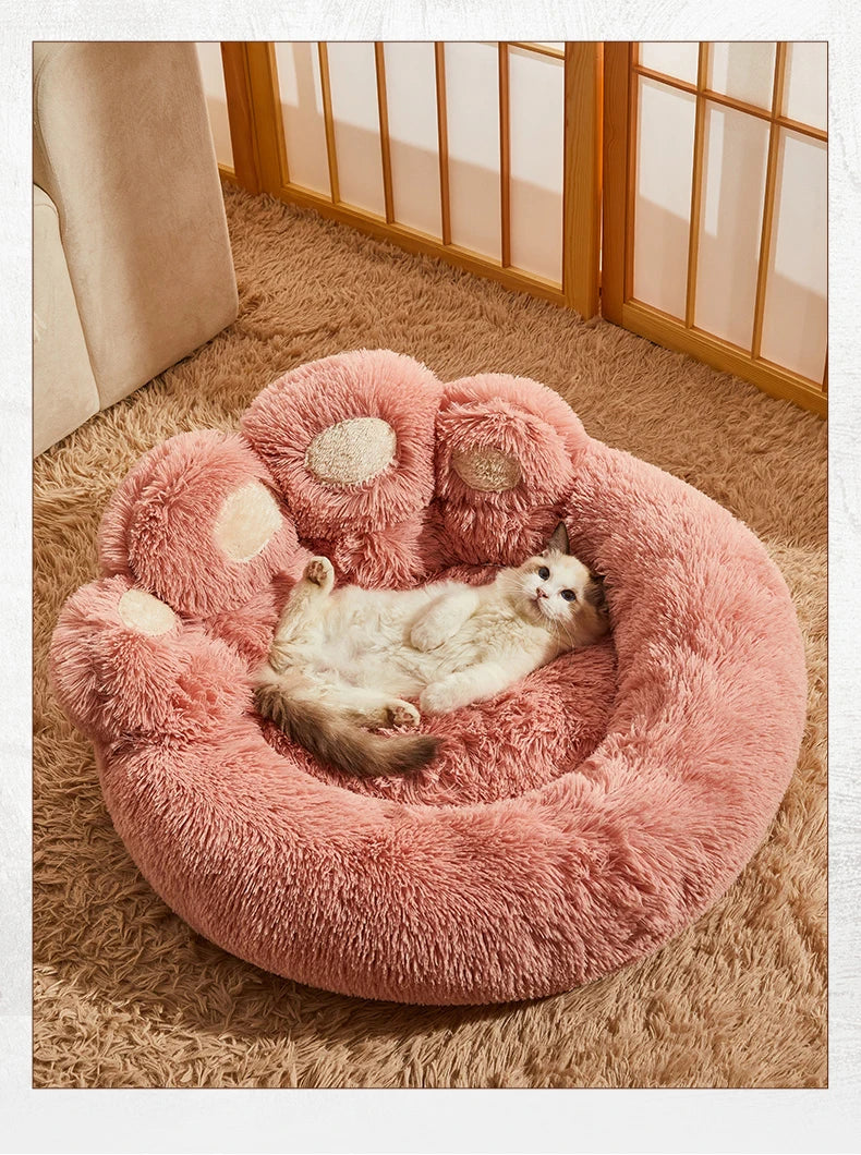 Fluffy Dog Bed Large Pet Products Dogs Beds Small Sofa Baskets