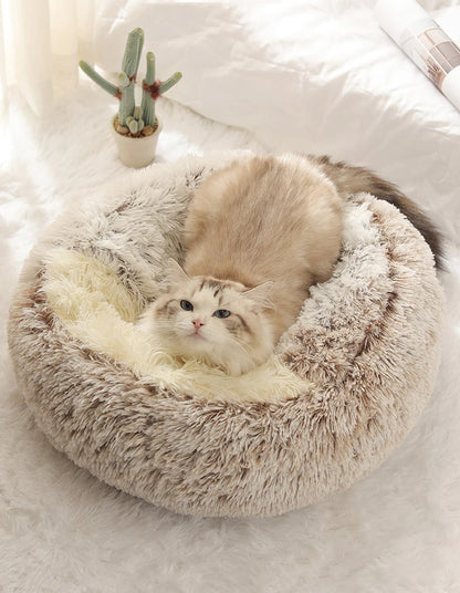 Cat Bed Pet Mattress Warm Soft Plush Pet Bed with Cover Cat