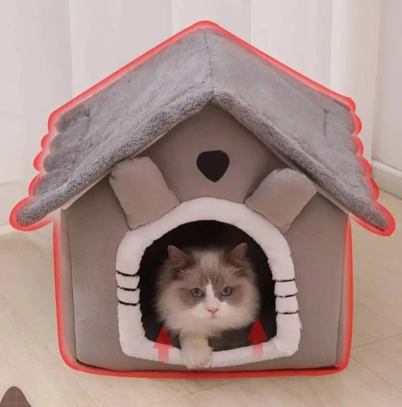 Cats and Dogs House House Small Dog Four Seasons