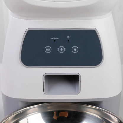 Automatic Pet Feeder For Cats WiFi Smart Swirl Slow Dog Feeder