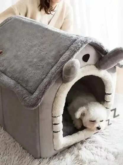 Cats and Dogs House House Small Dog Four Seasons