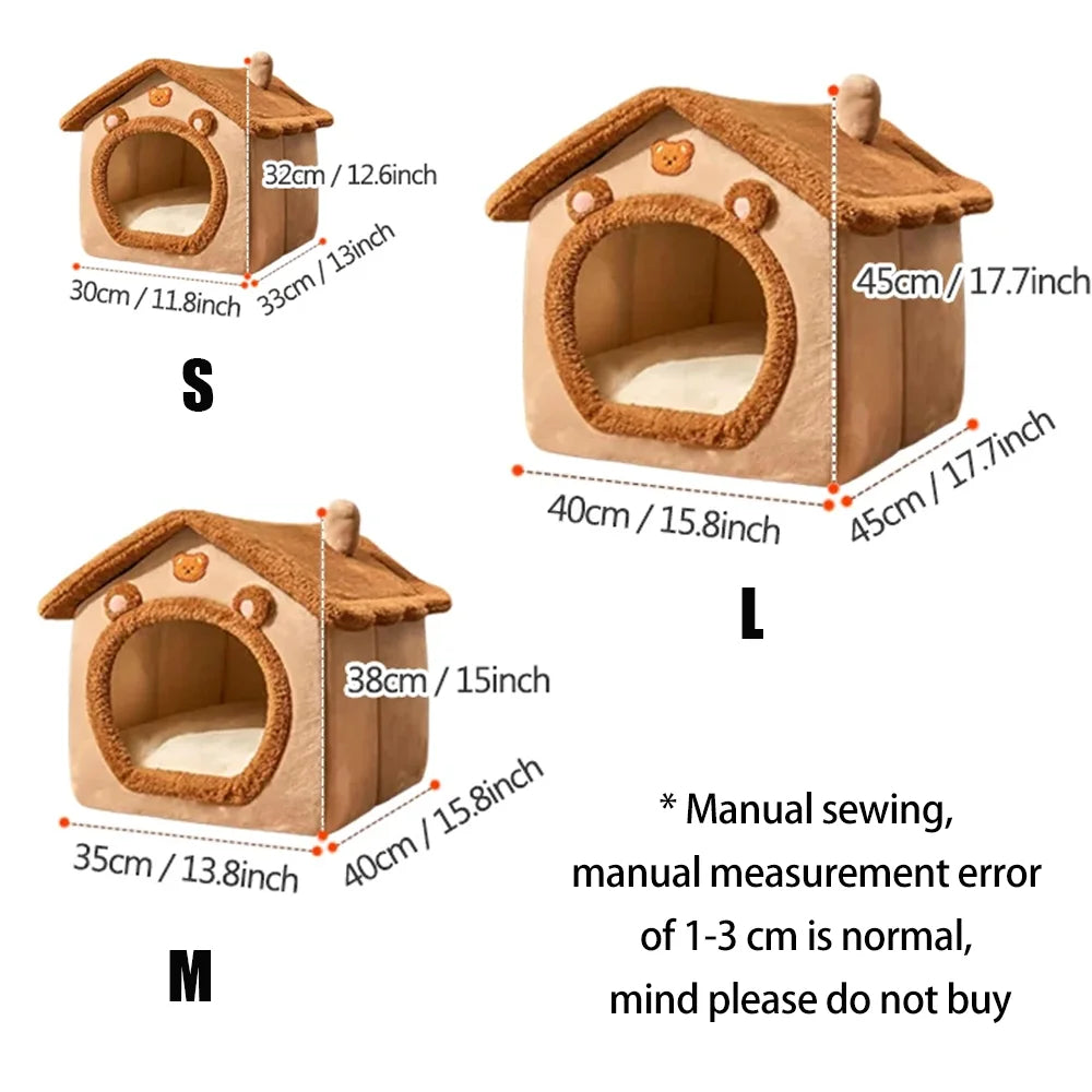 Cats and Dogs House House Small Dog Four Seasons