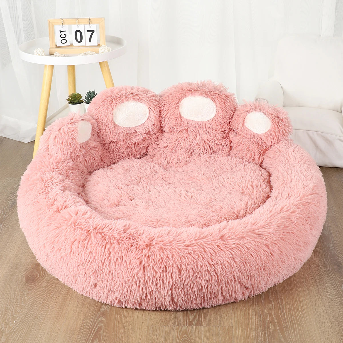 Fluffy Dog Bed Large Pet Products Dogs Beds Small Sofa Baskets