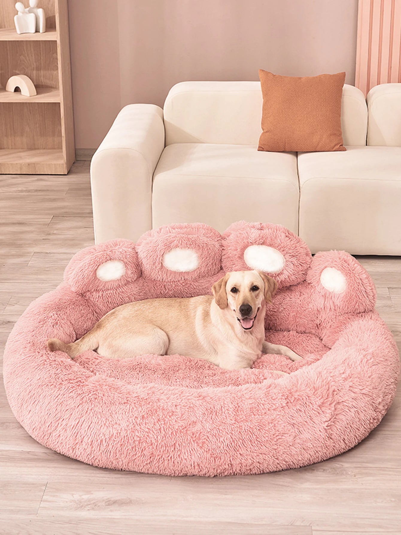 Fluffy Dog Bed Large Pet Products Dogs Beds Small Sofa Baskets