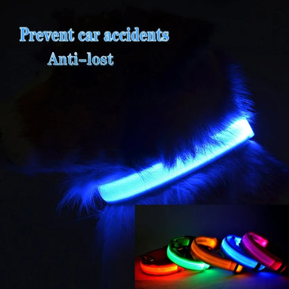 Led Dog Collar Light Anti-lost Collar For Dogs Puppies Night