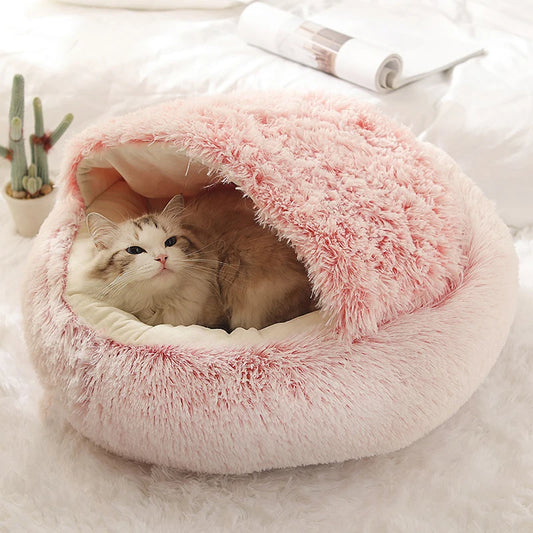 Cat Bed Pet Mattress Warm Soft Plush Pet Bed with Cover Cat