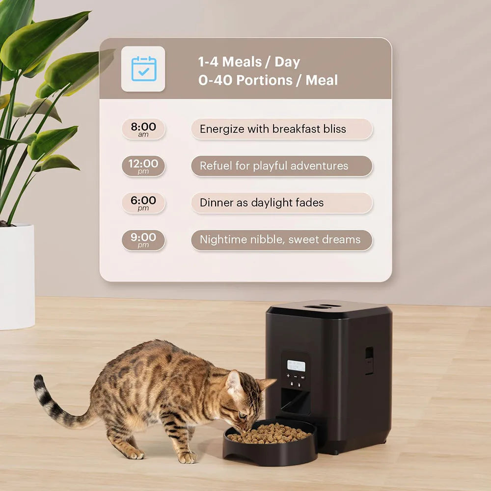 Smart Pet Feeder Automatic Cat Feeder Dog Slow Food Machine