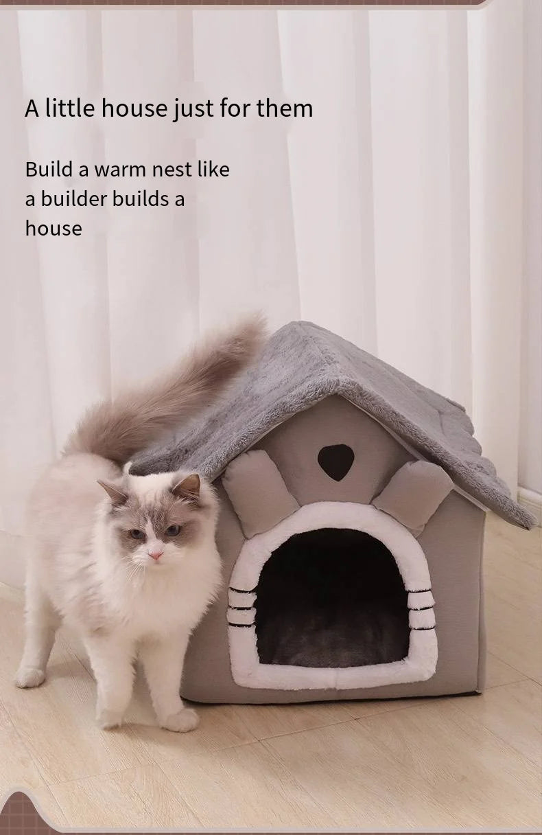 Cats and Dogs House House Small Dog Four Seasons