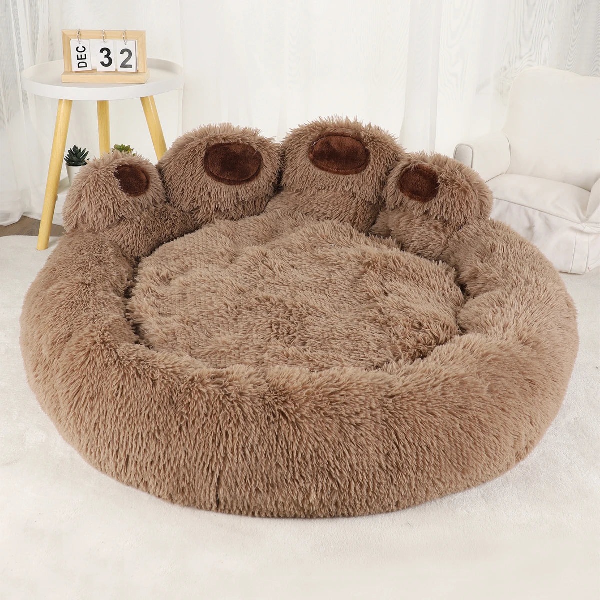 Fluffy Dog Bed Large Pet Products Dogs Beds Small Sofa Baskets