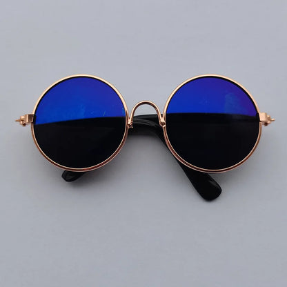 Lovely Vintage Round Cat Sunglasses Reflection Eye wear glasses