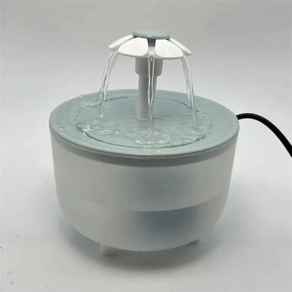 Pets Water Fountain Auto Filter USB Electric Mute Cat Drinker Bowl