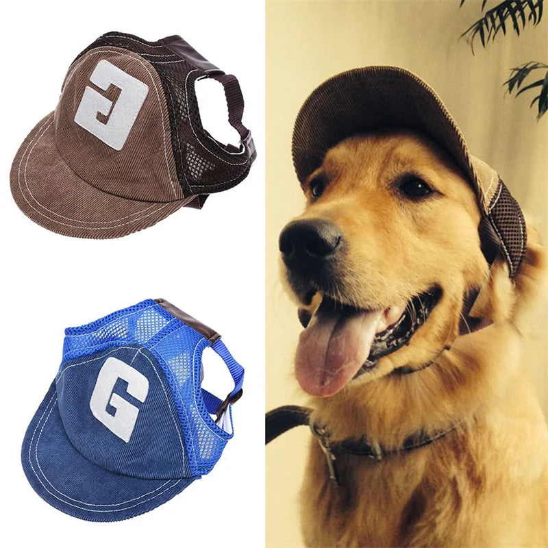 Dog Hat Dog Sunscreen Hat Baseball Cap Outdoor Sports Hat