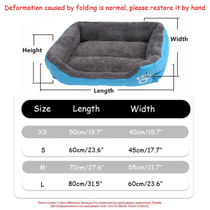 Soft Warm House for Dog Bed for Dog Mat Waterproof Cat